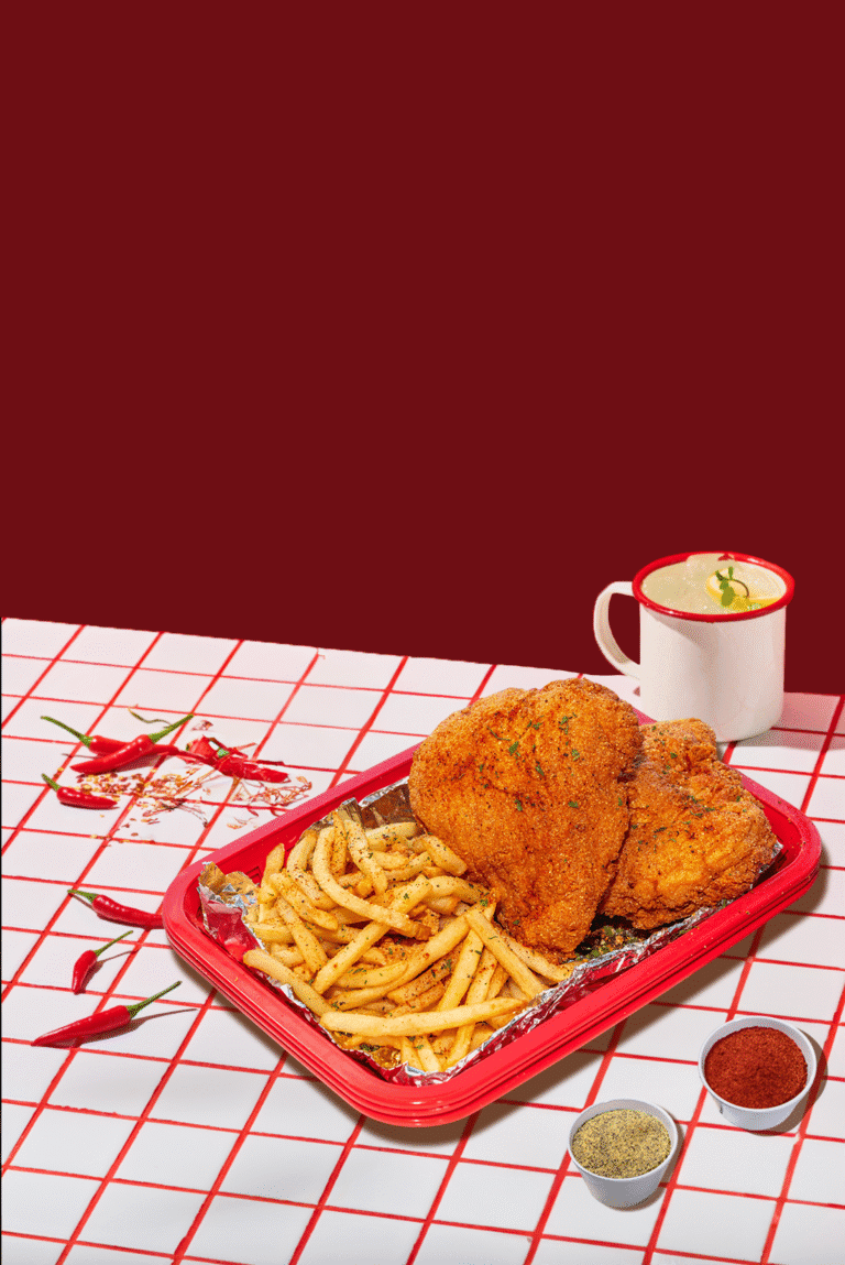 CHICKEN BREAST PLATTER FRIED