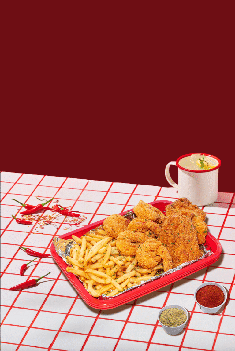 SHRIMP & FISH PLATTER